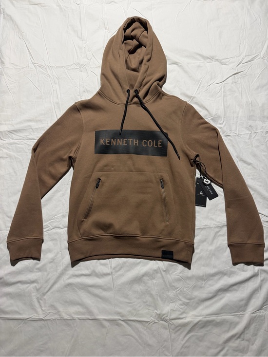 Kenneth Cole Other - NWT Kenneth Cole Techni-Cole Mobility Fleece Hoodie Brown Men’s Small